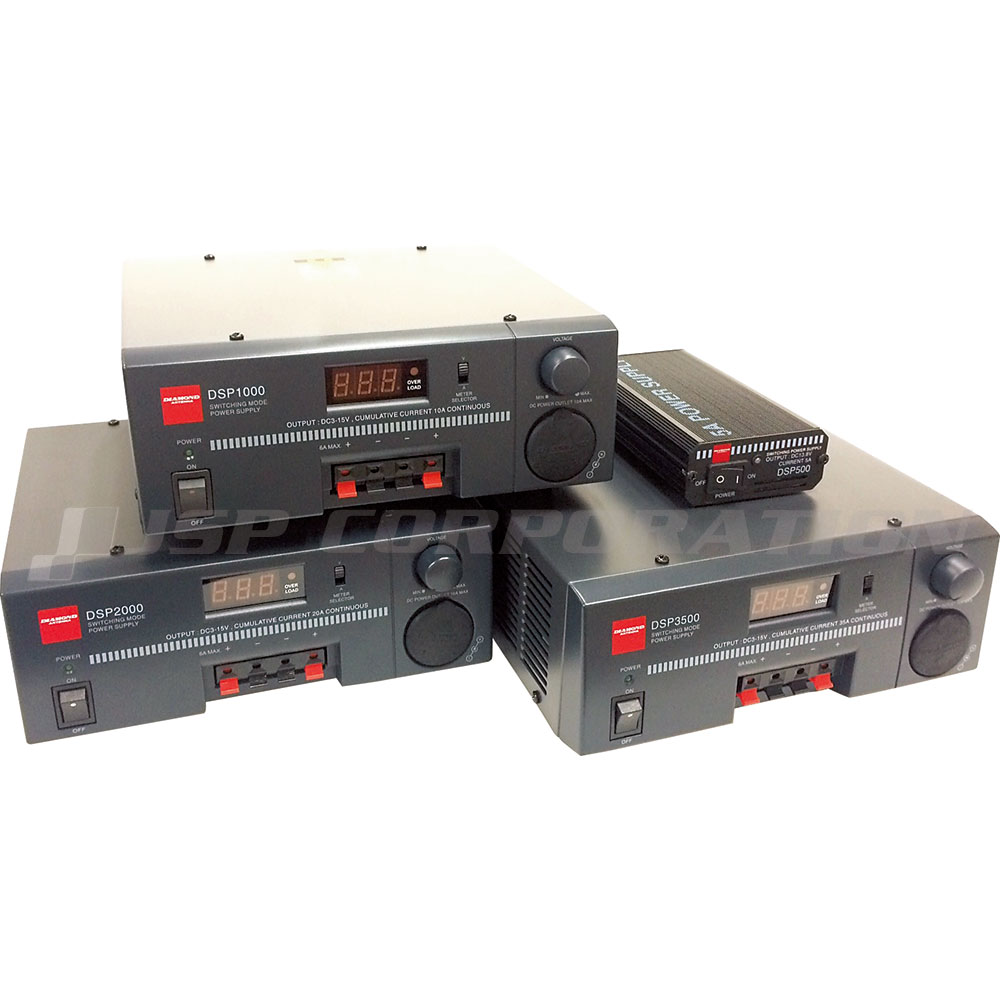 直流安定化電源(交流&rarr;直流)DSP500 DC13.8V｜ネオネットマリン店