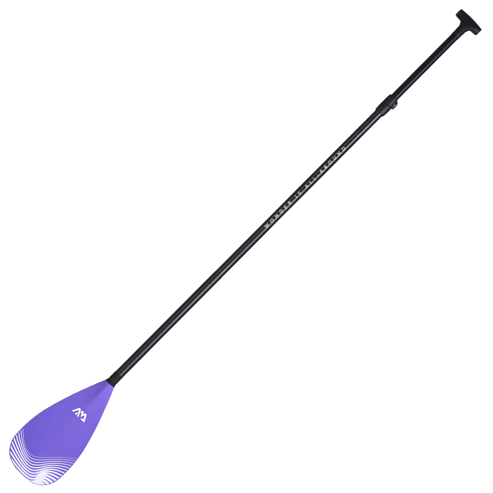 ファイバーグラス/カーボンパドル SUP用 3分割 PASTEL パステル パープル スタンドアップパドルボード用 180～220cm(3セクション)/AQUA MARINA(アクアマリーナ）