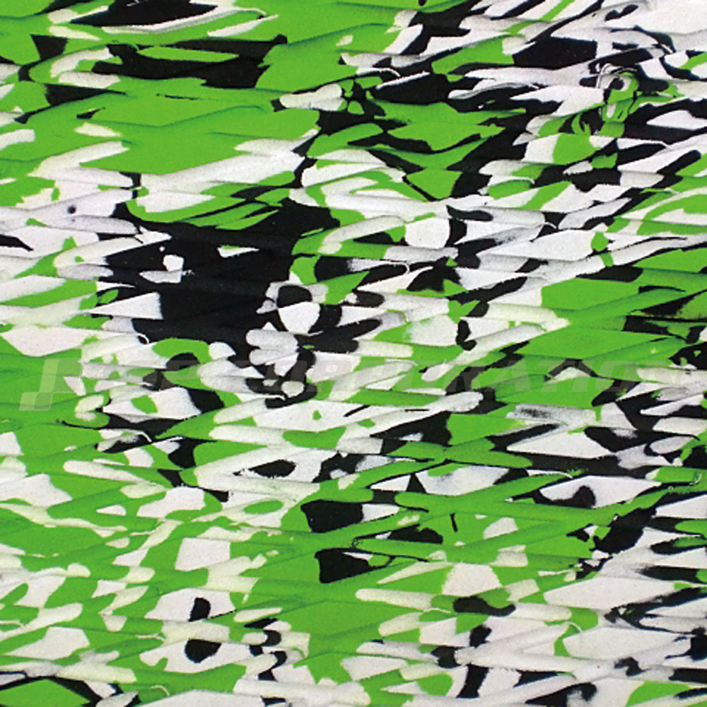 HYDRO-TURF トラクションマット（テープ付き） カットダイヤモンド LIME GREEN CAMO101×157cm