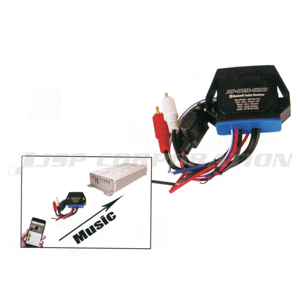 Bluetoothオーディオレシーバー DC12V