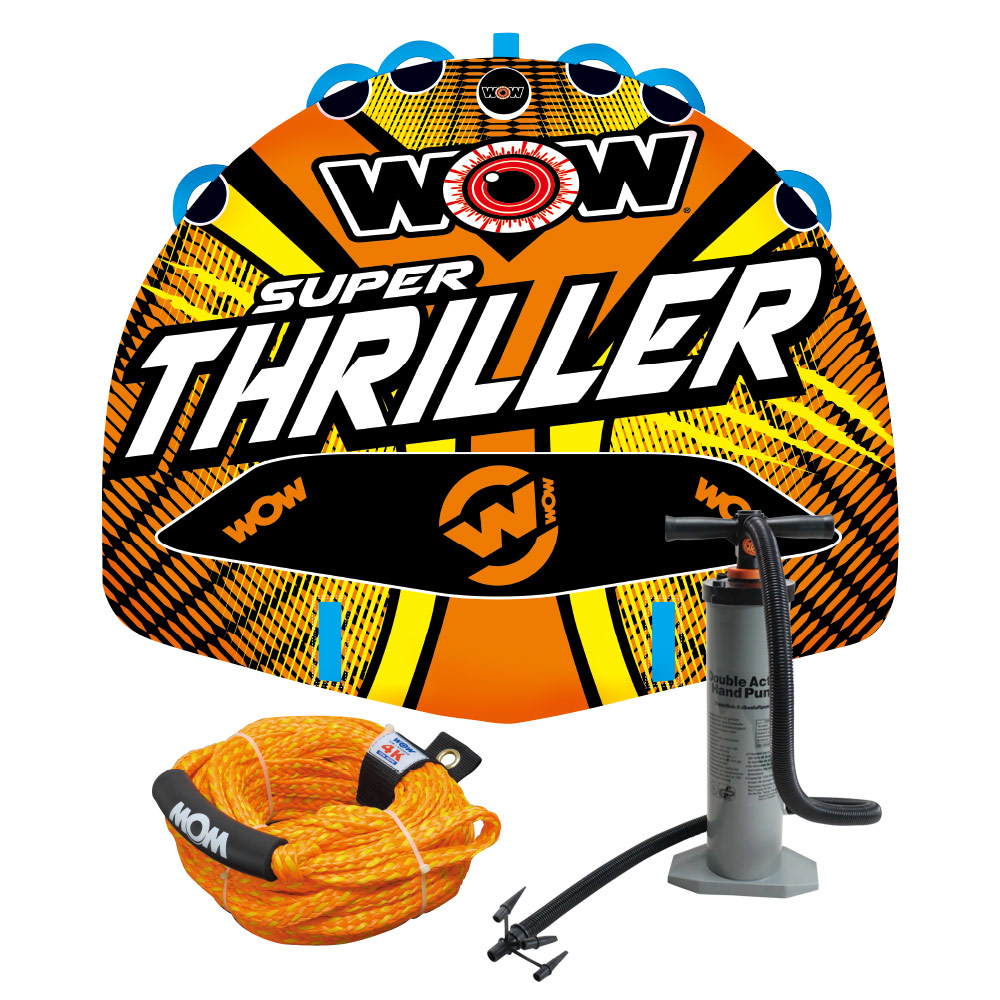 楽天市場】トーイングチューブ WOW/ワオ 3人乗り スーパースリラー 