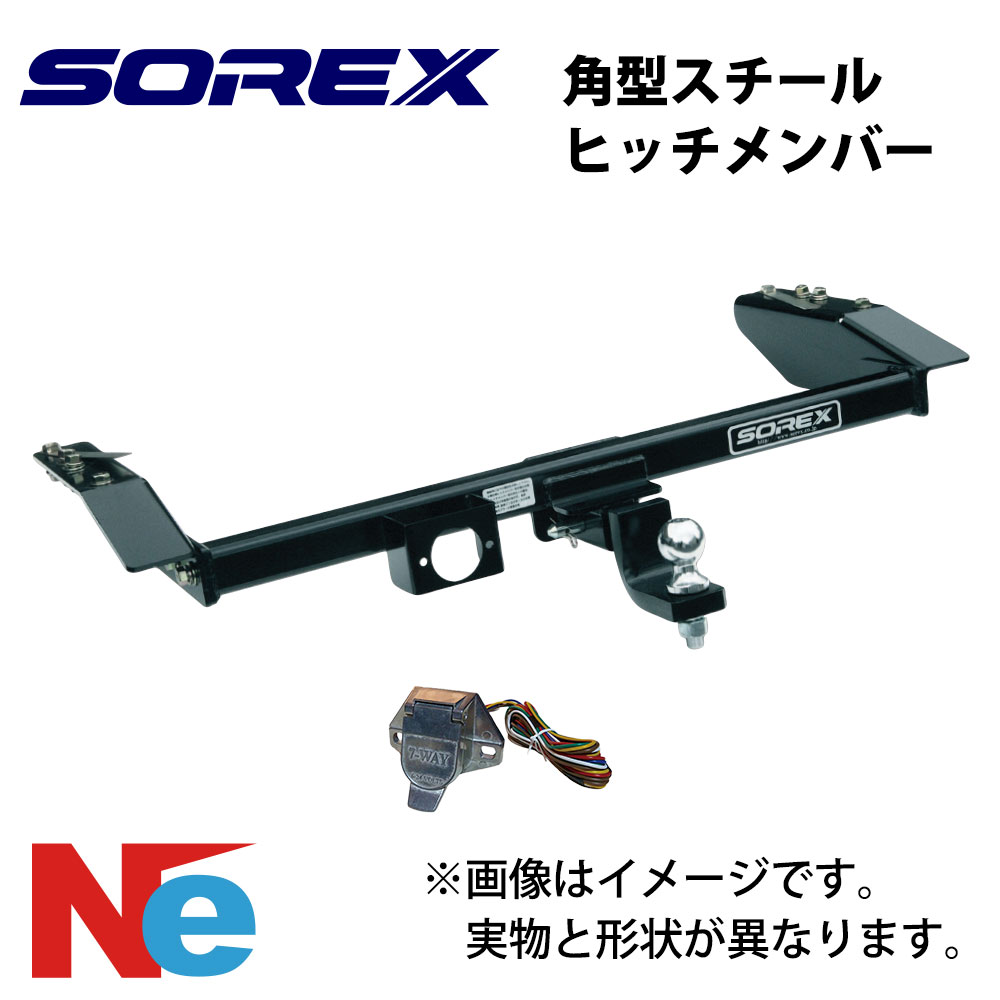 ヒッチメンバー モビリオ 角型スチール HO-042 ソレックス SOREX