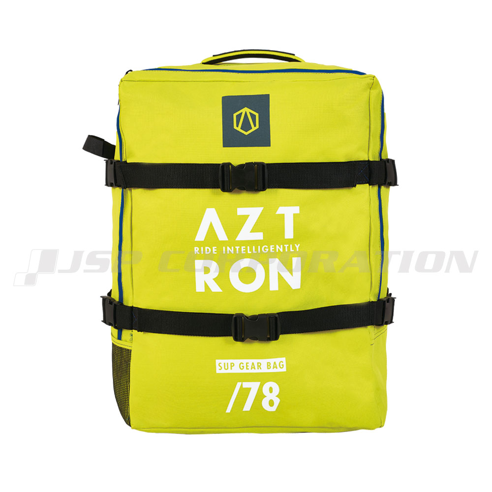 SUPギアバッグ スタンドアップパドルボード用 イエロー 78L　AZTRON(アストロン)　SUP カヤック 川遊び シュノーケル パドルスポーツ アウトドア マリンウェア スイムウェア プール 海 マリンスポーツ