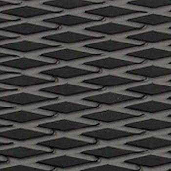 HYDRO-TURFツートン汎用トラクションマット（テープ付き）カットダイヤ BLACK/D.GRAY｜ネオネットマリン店