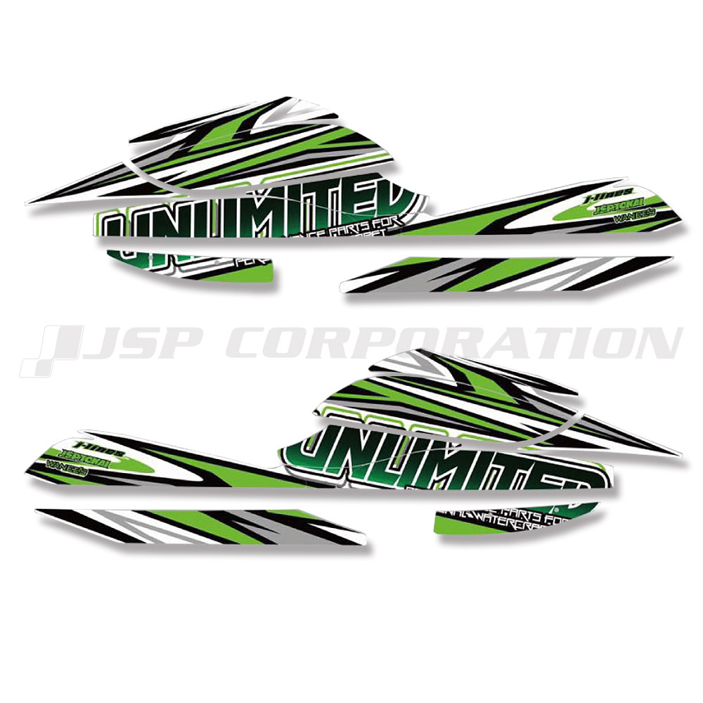 UNLIMITED(アンリミテッド) デカールキット 800SX-R ノーマルフード用