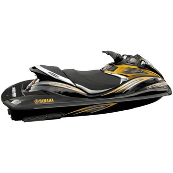 HYDRO-TURF シートカバー FX140(02-05)/FX160(04-05)クルーザー除く /FX HIGH OUTPUT(06-11) Black/Silver