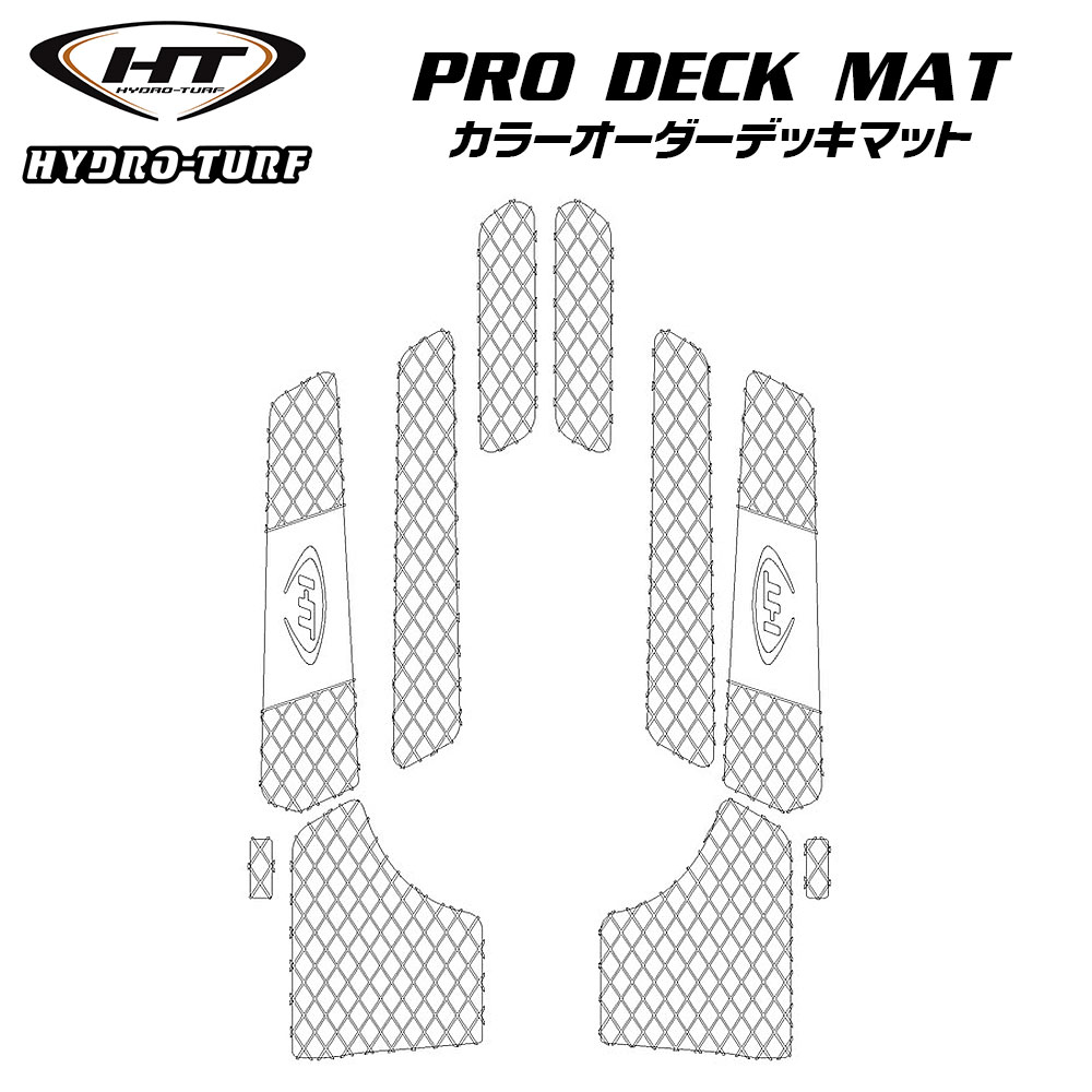 プロデッキマット 磁気テープ付き添い人XL 1200 LTD /XL 800 /XL 1200 /XLT 1200 /XLT 800 (1999-05) マリンスポーツ-その他