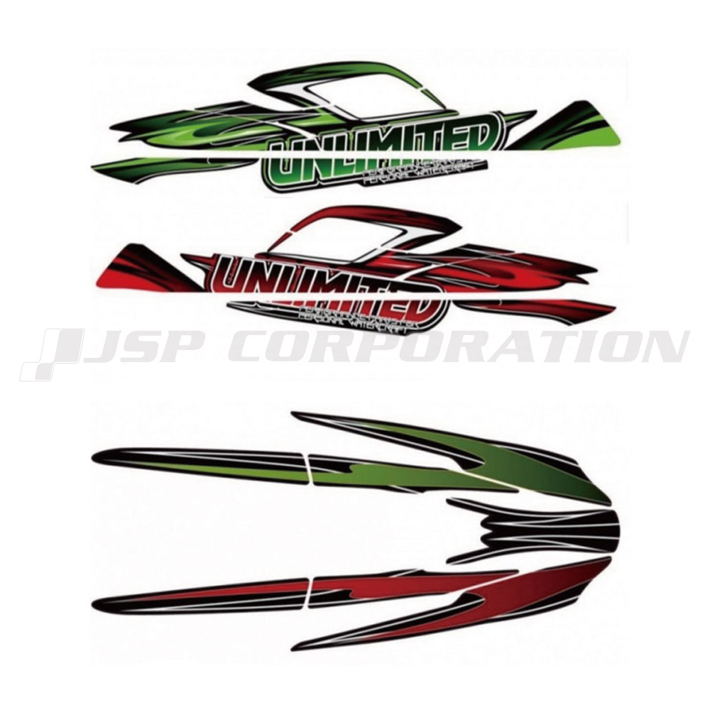 UNLIMITED(アンリミテッド) デカールキット SX-R(1500) トランスフォームフード用