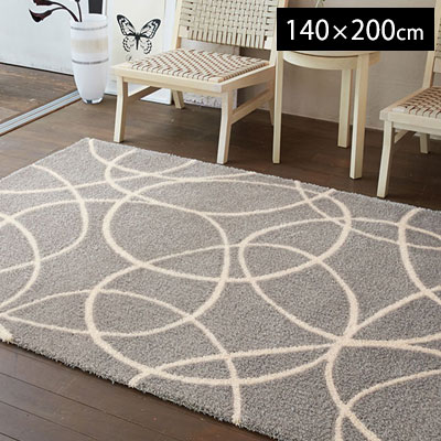 ラグ ラグマット カーペット 絨毯 （旧TOR3807） 140×200cm 東リ リビング 北欧 防ダニ モダン 日本製 送料無料 ホットカーペット対応 ラグカーペット 防炎 マット neore / TOR4204