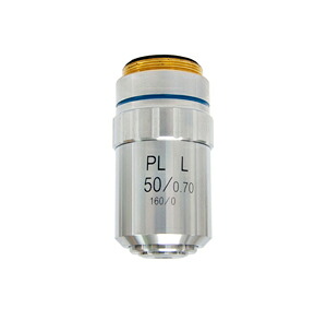 工業用金属顕微鏡用対物レンズ 【50倍 M PLL 50ｘ（プランアクロマート）YAO-33】