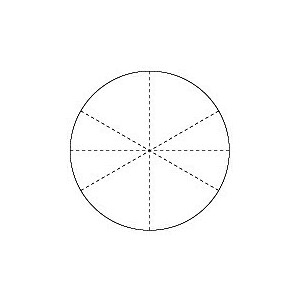 【 接眼ミクロ米突 差し交わす線 (R1524-21) 】差し交わす目盛 Crossline 30°点線差し交わす 外径21.0粍 / 試験 修する 精神測定検査 レチクル 目盛り マイクロスコープ 接眼水晶体 もの忠実やか 毛の荒物 金属元素