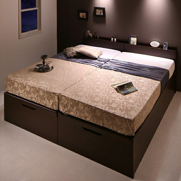 組立設置付 棚 コンセント付き国産大型サイズ頑丈跳ね上げ収納ベッド 空気清浄器 ナヴァル Naval 激安 超爆安 薄型プレミアムポケットコイルマットレス付き ラック 日本正規品 縦開き ワイドk0 激安輸入雑貨店清潔なすのこ仕様 棚 コンセント付き国産大型サイズ頑丈