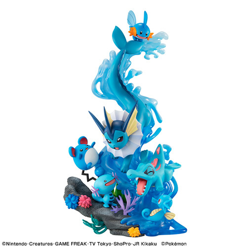 予約販売 本 ポケットモンスター メガハウス G E M Exシリーズ みずタイプ Blue 21年7月発売 グッズ To Dive Neogds Beonebeobvious Shop