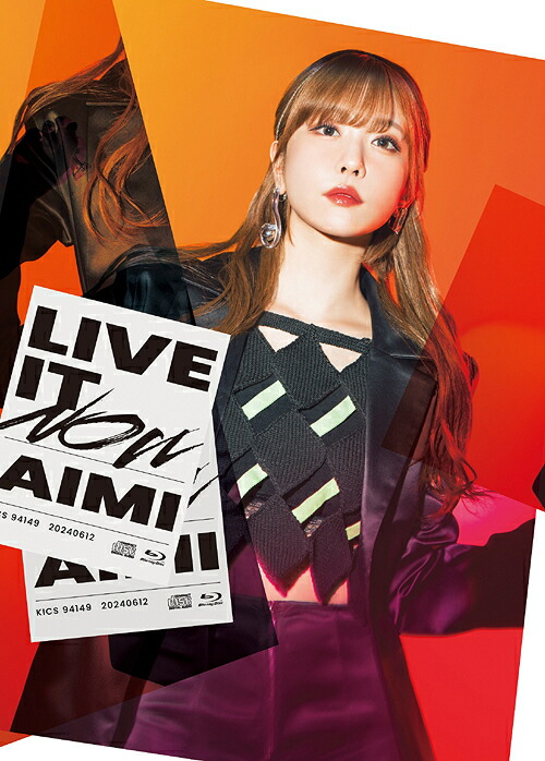 LIVE IT NOW[CD] [Blu-ray付初回限定盤] / 愛美