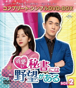 可愛い秘書には野望がある[DVD] BOX 2 〈コンプリート・シンプルDVD-BOX 5 500円シリーズ〉 [期間限定生産/廉価版] / TVドラマ