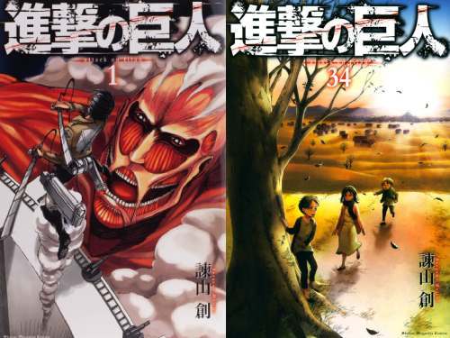 楽天市場】進撃の巨人 1巻〜34巻 全巻 セット （完結） 最新刊34