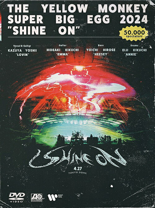 THE YELLOW MONKEY SUPER BIG EGG 2024”SHINE ON”[DVD] [通常版] / THE YELLOW MONKEY