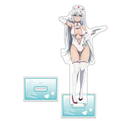 【カーテン魂】ストライク・ザ・ブラッド 描き下ろし 特大アクリルスタンド (ラ・フォリア / ナース水着)【2025年3月発売】[グッズ]画像