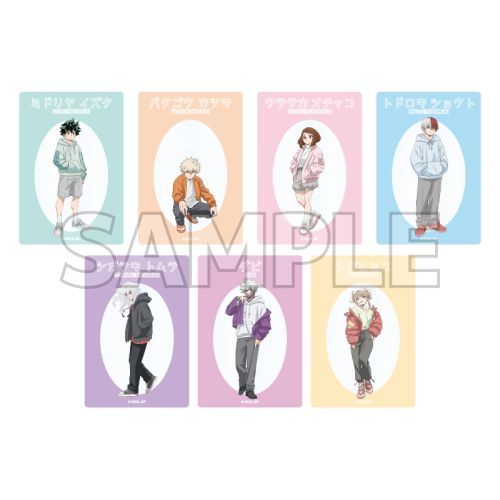 【YTE】僕のヒーローアカデミア クリアカードセット Light color style【2025年8月発売】[グッズ]画像