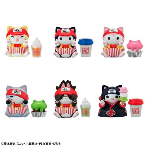 【メガハウス】MEGA CAT PROJECT NARUTO-ナルト- ニャルト！MEGACAT DINER BOX【2025年11月発売】[グッズ]画像