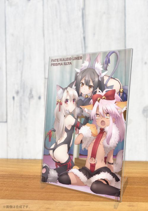 【コスパ】Fate/kaleid liner プリズマ☆イリヤ ツヴァイ ヘルツ! けもみみイリヤ & 美遊 & クロエ アクリルアートスタンド【2025年9月発売】[グッズ]画像