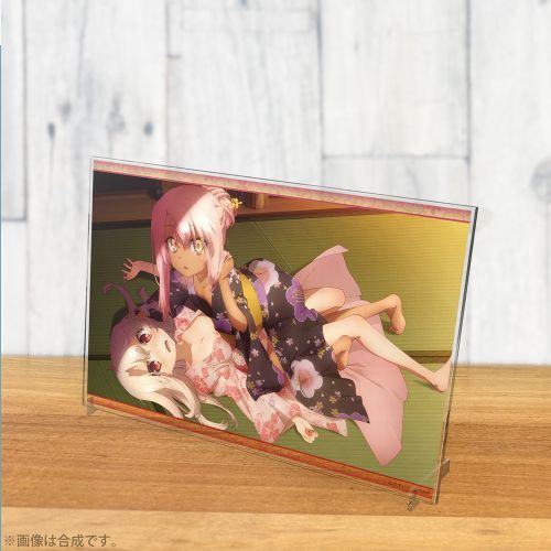 【コスパ】Fate/kaleid liner プリズマ☆イリヤ ツヴァイ ヘルツ! イリヤとクロエ 浴衣で魔力供給 アクリルアートスタンド【2025年9月発売】[グッズ]画像
