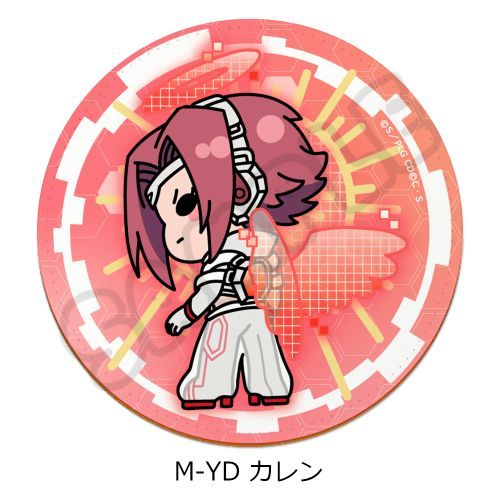 【シンクイノベーション】『コードギアス 反逆のルルーシュ』 レザーコースター M-YD (カレン)【2025年9月発売】[グッズ]画像