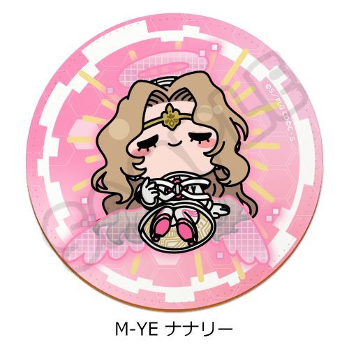 【シンクイノベーション】『コードギアス 反逆のルルーシュ』 レザーコースター M-YE (ナナリー)【2025年9月発売】[グッズ]画像