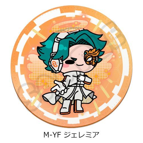 【シンクイノベーション】『コードギアス 反逆のルルーシュ』 レザーコースター M-YF (ジェレミア)【2025年9月発売】[グッズ]画像