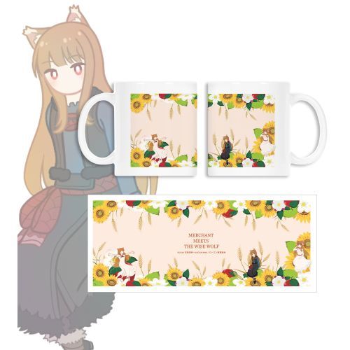 【アルマビアンカ】TVアニメ 『狼と香辛料 MERCHANT MEETS THE WISE WOLF』 ホロ Botania マグカップ【2025年10月発売】[グッズ]画像