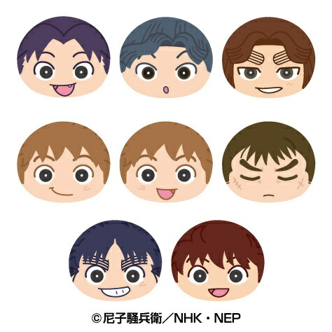 【エンスカイ】忍たま乱太郎 おまんじゅうにぎにぎマスコット 伍 BOX【2025年12月発売】[グッズ]