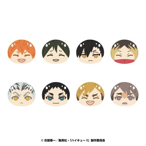 【エンスカイ】アニメ 「ハイキュー!!」 おまんじゅうにぎにぎマスコット 3 A BOX【2026年1月発売】[グッズ]
