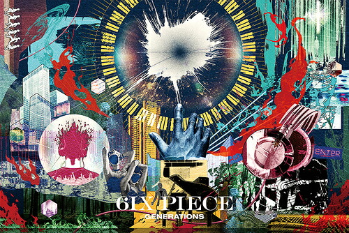 6IX PIECE[CD] [CD+DVD] / GENERATIONS from EXILE TRIBE