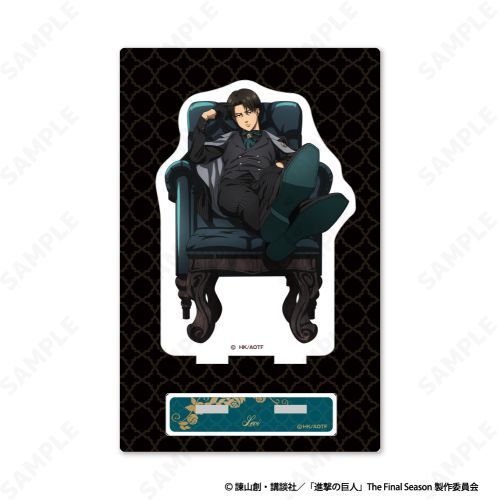 【ディ・テクノ】進撃の巨人 アクリルスタンド 4. リヴァイ [Dignified]【2026年3月発売】[グッズ]画像