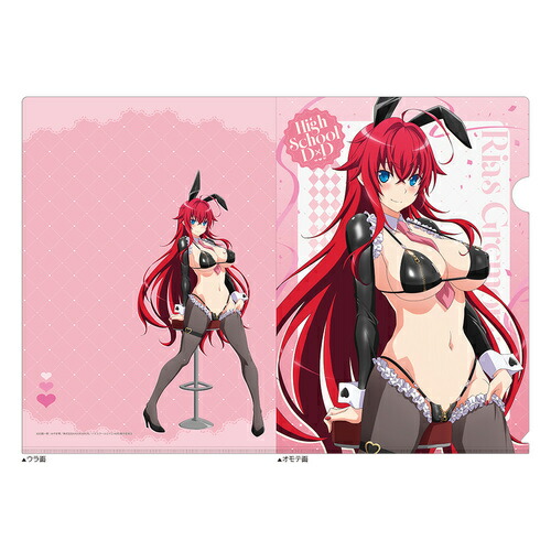 【カーテン魂】ハイスクールD×D HERO 描き下ろし クリアファイル (リアス・グレモリー / 逆バニー (黒))【2026年5月発売】[グッズ]画像