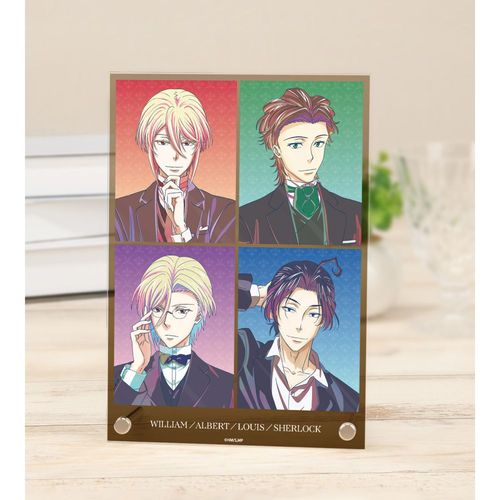 【アルマビアンカ】TVアニメ 「憂国のモリアーティ」 集合 Ani-Art clear label A5 アクリルパネル【2026年5月発売】[グッズ]画像