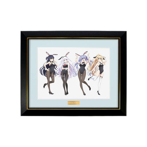 【アルマビアンカ】TVアニメ 『Summer Pockets』 描き下ろし 寄りあつまる バニーガール Ver. A4 キャラファイングラフ【2026年9月発売】[グッズ]