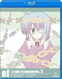 ef - a tale of memories.[Blu-ray] 3 [Blu-ray] / アニメ