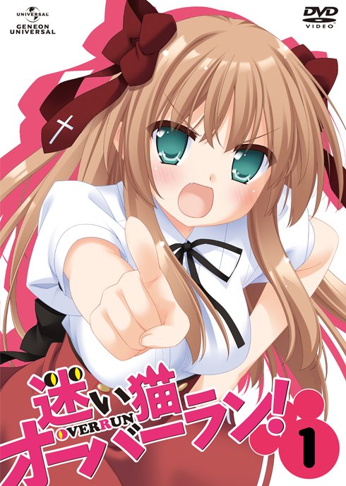 迷い猫オーバーラン![DVD] 第1巻 [CD-ROM付初回限定版] / アニメ