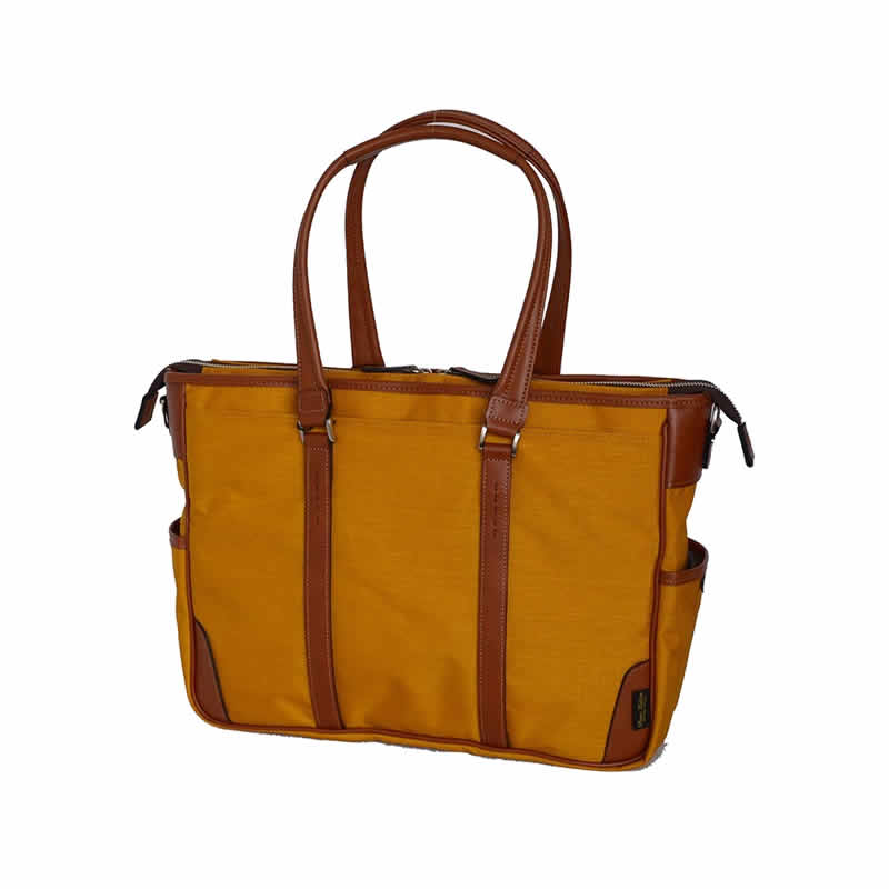 最安値に挑戦 日本製 トートバッグ メンズ ビジネスバッグ 横型トートバッグ 肩掛けバッグ Beattex使用 マスタードイエロー Prem Editor 男性 紳士用 鞄 かばん カバン 父の日 誕生日 バレンタイン クリスマス 還暦 お祝い ギフト プレゼント コンビニ受取対応商品