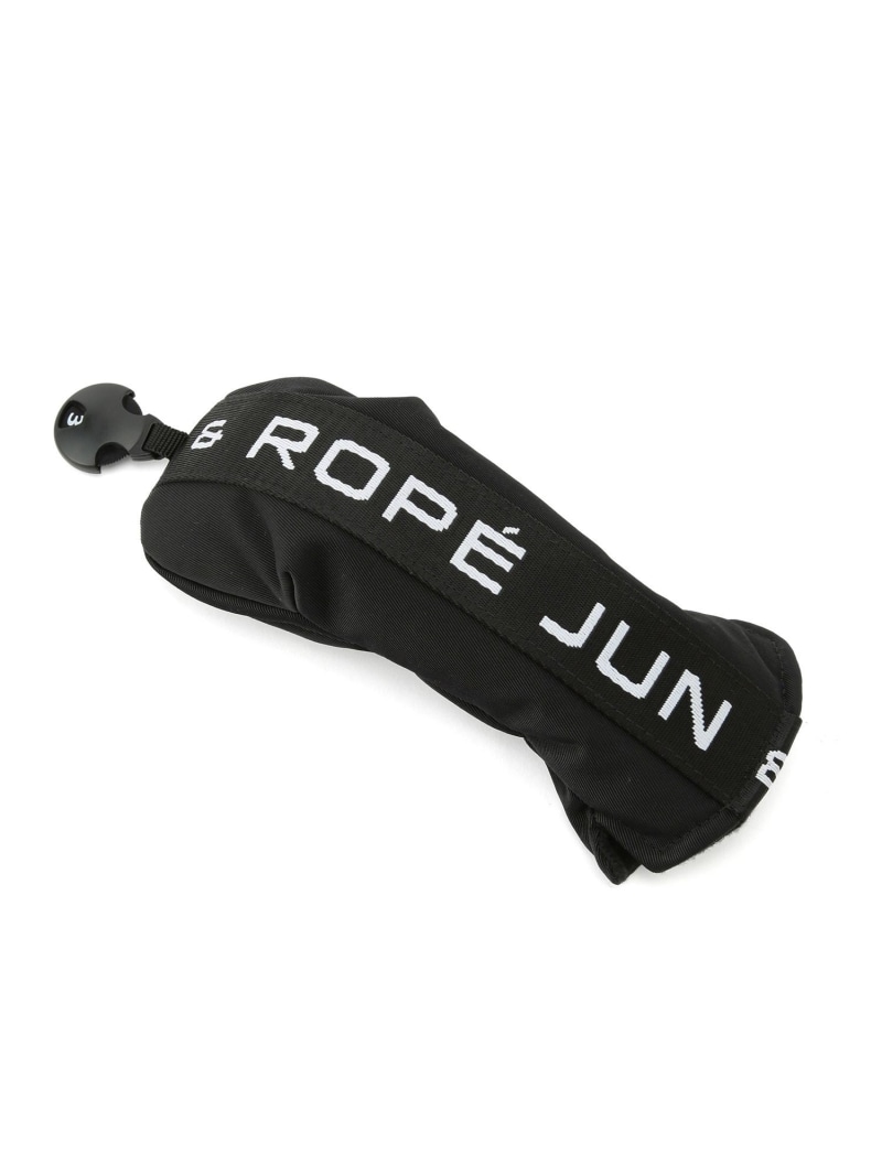 ロゴテープユーティリティ用ヘッドカバー/ユニセックス JUN&ROPE' ジュンアンドロペ スポーツ・アウトドア用品 ゴルフグッズ ブラック【送料無料】[ Fashion]