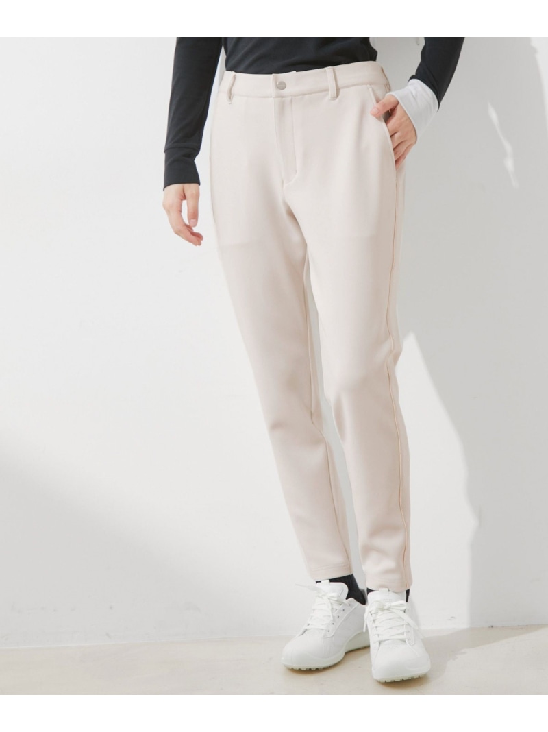 【SALE／30%OFF】同色サテンライン使いジョガーパンツ JUN&ROPE' ジュンアンドロペ パンツ その他のパンツ ネイビー ベージュ ブラック【RBA_E】【送料無料】[ Fashion]｜JUN＆ROPE