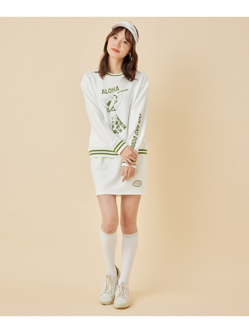 ピンナップガール長袖プルオーバー Junrope ジュンアンドロペ