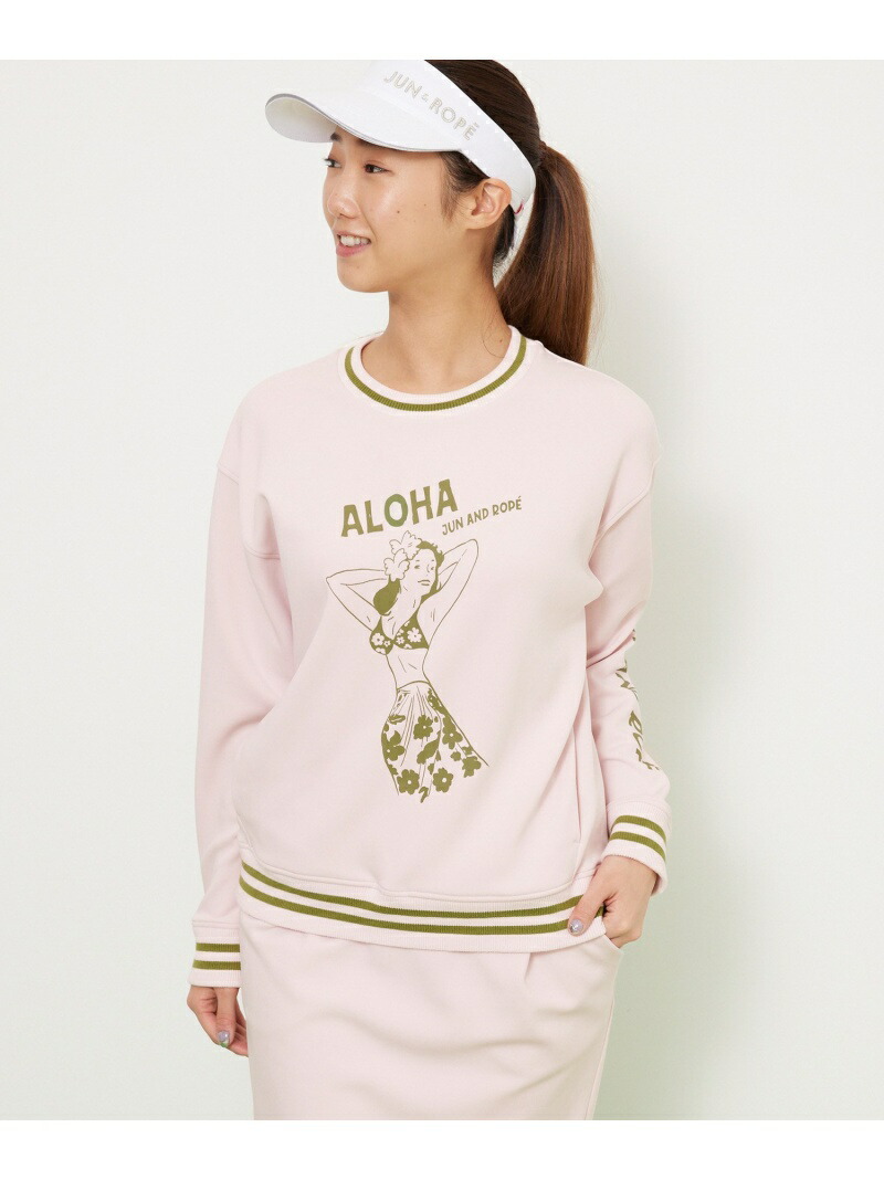 ピンナップガール長袖プルオーバー Junrope ジュンアンドロペ