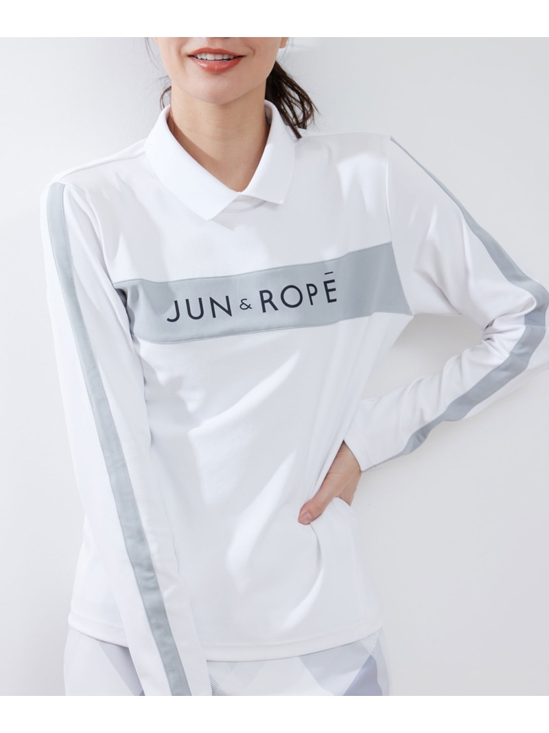 楽天市場】ロゴ使いパフスリーブ長袖プルオーバー／ジュン＆ロぺ