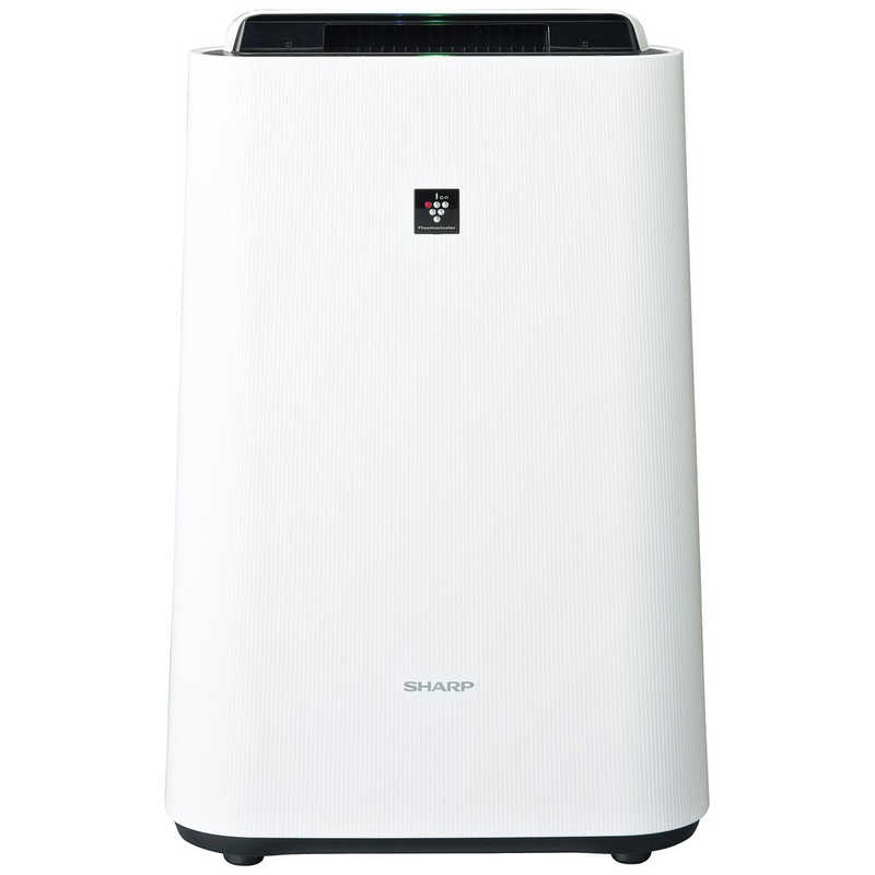 小ざかしい SHARP KC-U50-W 加湿空気の状態汚れのない機 プラズマクラスター7000 空気の状態汚れのない:23畳まで 加湿(最大限度):14畳まで 白いこと系