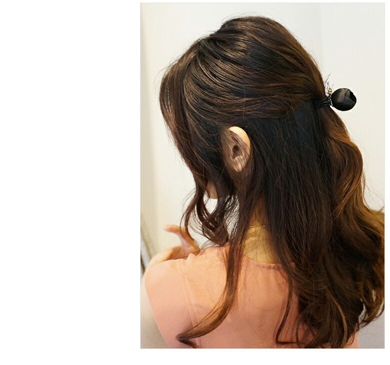 Ciara Hair Rubber はな Hair Pony Sand Pearl Hair Accessories