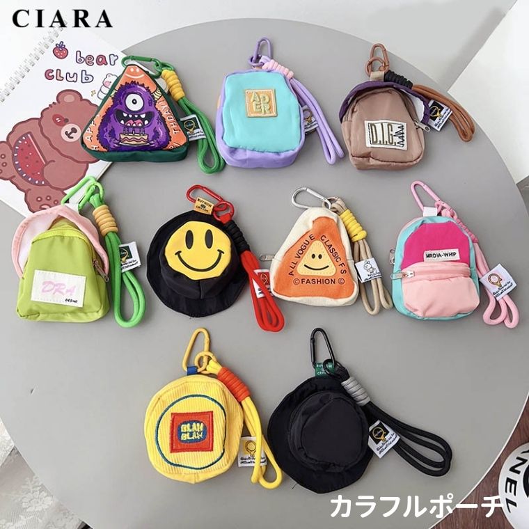 楽天市場】ポーチ リュック型 カラビナ付き モフサンド OUTDOOR