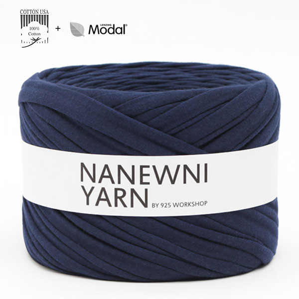 楽天市場 Tシャツヤーン Dark Navy Muji ナニューニヤーン Nanewni Yarn マスク素材と手芸生地のネスホーム