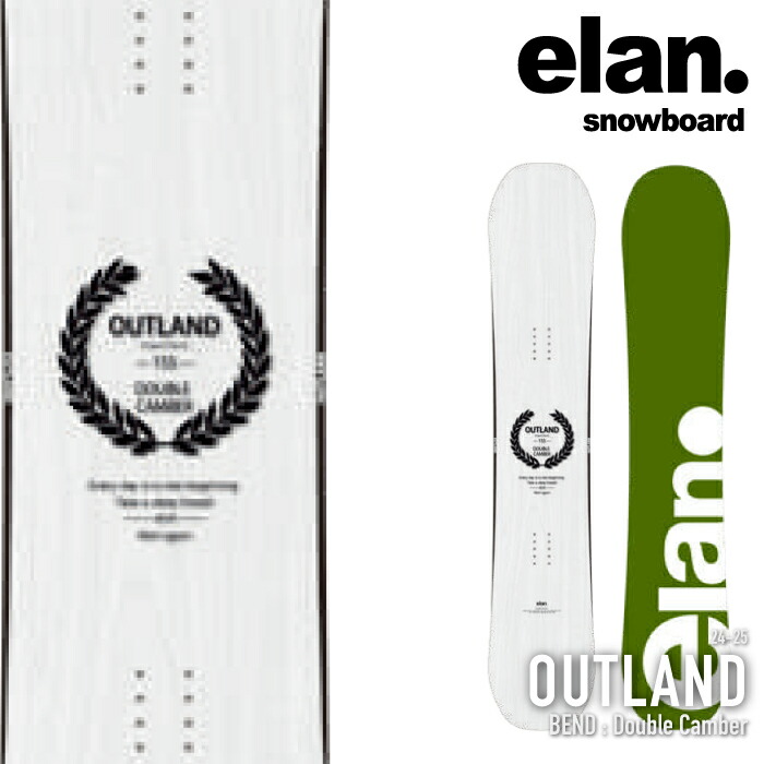 elan OUTLAND スノーボード 24/25モデル セット elan OUTLAND スノーボード 24/25モデル セット